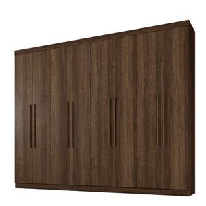Guarda Roupa New Premium 8 Portas 4 Gavetas 8 Prateleiras - Benetil
