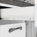 Ver imagem 5 de Balcão de Cozinha 3 Portas 2 Gavetas Itatiaia New Premium de Aço 120cm Branco