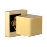 Acabamento Quadrado Registro Dourado Brilhante Padrão Deca - 1