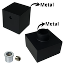 Ver imagem 6 de Acabamento Metal Alavanca Quadrado P/ Registro Docol Preto