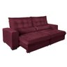Sofá Retrátil e Reclinável 2,90m Suede Miami - 2
