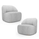 Ver imagem 1 de Kit 2 Poltronas Organica Decorativa Eloa Linho Cinza - Londrilar