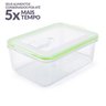 Pote Hermético Vacuum Retangular 1,3 Litros Moda do Chef - 1