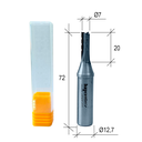 Ver imagem 2 de Fresa Router Cnc Corte Ø7 X Ac 20mm X Hø12,7mm X 3 Cortes