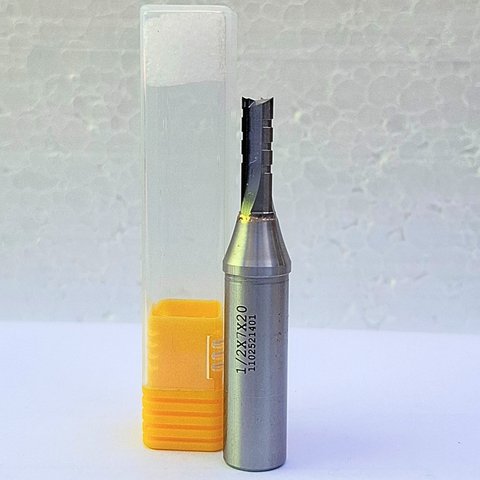 Fresa Router Cnc Corte Ø7 X Ac 20mm X Hø12,7mm X 3 Cortes