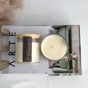 Ver imagem 6 de Vela Aromática Morango Silvestre Copo com Tampa de Madeira 180g