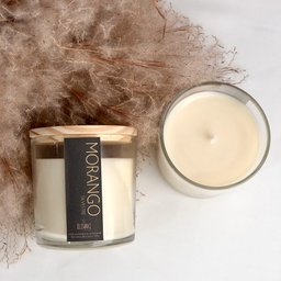 Vela Aromática Morango Silvestre  Copo com Tampa de Madeira 180g - 3