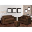 Ver imagem 2 de Kit Estofado Roma 3 e 2 Lugares Puff e Almofadas Finezzi