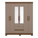 Ver imagem 3 de Guarda Roupa Olímpia 06 Portas Mdp com Espelho Albatroz Móveis
