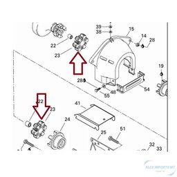 Borracha Acoplador Jet Sea Xp Di motor de Barco - 2