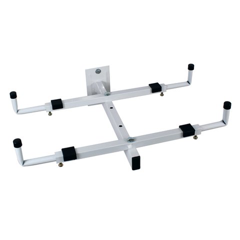 Suporte de Parede Branco P/ Forno Microondas Universal Ajustável P/ Todas Marcas e Modelos até 35kg