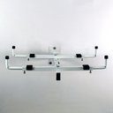Ver imagem 6 de Suporte de Parede Branco P/ Forno Microondas Universal Ajustável P/ Todas Marcas e Modelos até 35kg