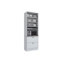 Ver imagem 4 de Módulo Cozinha Henn Americana Paneleiro c/ 2 Portas e 2 Gavetas (1 Forno) Branco