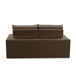 Sofá Retrátil e Reclinável 2 Lugares com Molas 1,50m Lana Suede Marrom Rover & Beato - 8