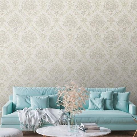 Papel de Parede Metropolitan Stories 3 Arabesco Branco 391122ms
