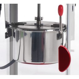 Elite Gourmet Pipoqueira Elétrica Retro 2.5oz com Bandeja Removível (vermelha) - 8