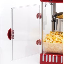 Elite Gourmet Pipoqueira Elétrica Retro 2.5oz com Bandeja Removível (vermelha) - 4