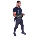 Ver imagem 7 de Anilha Revestida 5kg com Revestimento em PVC Iniciativa Fitness