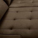 Ver mais imagens de Sofa Retratil Reclinavel 2 Lugares 2,00 Vitória Veludo Marrom Lansofbr