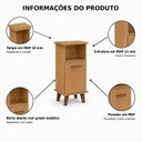 Ver imagem 6 de Balcão 1 Porta com Nicho e Prateleira Interna Arte Flex Espresso Móveis