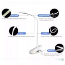 Ver imagem 3 de Luminaria de Mesa Led Touch Articulavel para Escritorio Leitura com 3 Niveis de Luz com Clip Garra