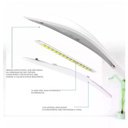 Ver imagem 4 de Luminaria de Mesa Led Touch Articulavel para Escritorio Leitura com 3 Niveis de Luz com Clip Garra