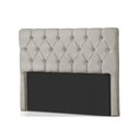 Ver imagem 1 de Cabeceira Cama Box Estofada King Prodormir Califórnia Suede Bege - Probel