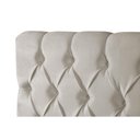 Ver imagem 3 de Cabeceira Cama Box Estofada King Prodormir Califórnia Suede Bege - Probel