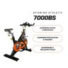 Bicicleta Spinning Athletic Advanced 7000bs Disco de Inércia 20kg Suporta 150kg Profissional - 6