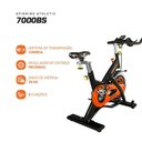 Ver imagem 4 de Bicicleta Spinning Athletic Advanced 7000BS Disco de Inércia 20kg Suporta 150kg Profissional