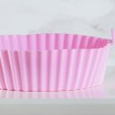 Ver imagem 5 de Forma de Silicone Air Fryer 20cm Rosa