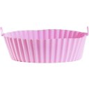 Ver imagem 1 de Forma de Silicone Air Fryer 20cm Rosa
