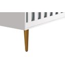 Ver imagem 3 de Berço Americano Théo New Branco Fosco com Madeira - MoveisAqui
