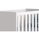 Ver imagem 4 de Berço Americano Théo New Branco Fosco com Madeira - MoveisAqui