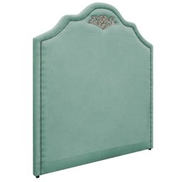 Kit Cabeceira e Calçadeira King Orlando P02 195 cm para cama Box Linho - Doce Sonho Móveis KIT CABEC - 6