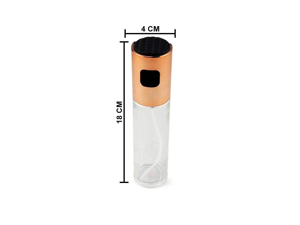 Spray Pulverizador Borrifador Dosador Para Azeite Vinagre Frasco De Vidro Acabamento Plástico ABS Me - 2