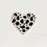 Prato Porta Anéis de Coração c/ pintas pretas - 2