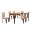 Conjunto Mesa C024/B 1.40 em Metalon 6 Cadeiras Bm Tubulares - 1