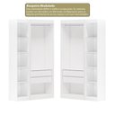 Ver imagem 4 de Guarda-Roupa Modulado sem Portas 2 Gavetas 4 Prateleiras Estante Versatille Yescasa