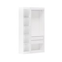 Ver imagem 2 de Guarda-Roupa Modulado sem Portas 2 Gavetas 4 Prateleiras Estante Versatille Yescasa