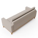 Ver imagem 7 de Sofá Living 180cm 3 Lugares Kayrós D05 Bouclê Bege - Mpozenato