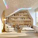 Ver mais imagens de Céu Estrelado Original Iluminação Fibra Ótica 1000 Estrelas