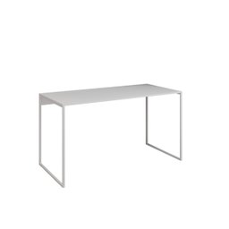 Escrivaninha Industrial Grécia 120x53 Ferro Branco Tampo Branco - 3