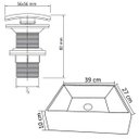 Ver imagem 4 de Kit Cuba Torino Sobrepor com Valvula Click