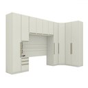 Ver imagem 2 de Guarda-roupa Casal Modulado Seletto 10 Portas 3 Gavetas Areia Hp - Henn