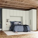 Ver imagem 1 de Guarda-roupa Casal Modulado Seletto 10 Portas 3 Gavetas Areia Hp - Henn