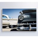 Ver imagem 3 de Quadro Carros Clássicos 90x60 Cm Adesivo Fotográfico