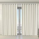 Ver imagem 3 de Cortina Blecaute Xadrez Bege 2,70m X 2,30m - Eddi Casa