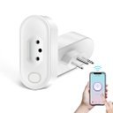 Ver imagem 4 de Tomada Wi-fi Inteligente 10a Bivolt Casa Conectada Controle por App e Assistentes Virtuais