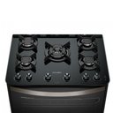 Ver imagem 5 de Fogão 5 Bocas Esmeralda Glass com Mesa de Vidro Temperado e Design Full Glass 5087 Esmaltec